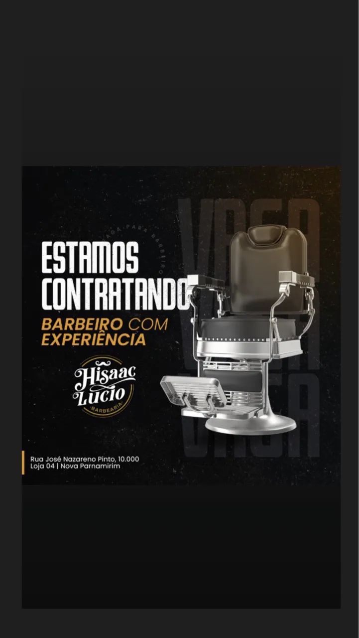     Faça Parte da Equipe Hisaac Lucio
