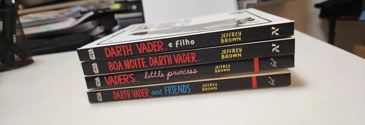 Livros Star Wars Jeffrey Brown - Trilogia Academia Jedi e Darth Vader - Foto 3
