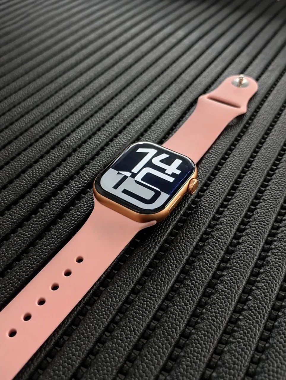 Smartwatch Mini Feminino Rosé Gold - Foto 4