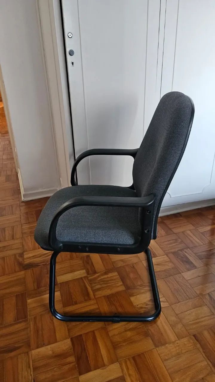 Cadeira de escritório fixa estofada - Foto 3