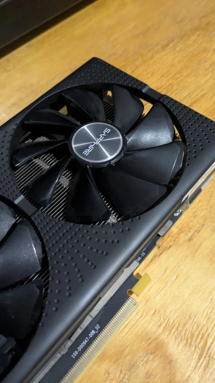 placa de vídeo rx580 original 2304sp defeito - Foto 3