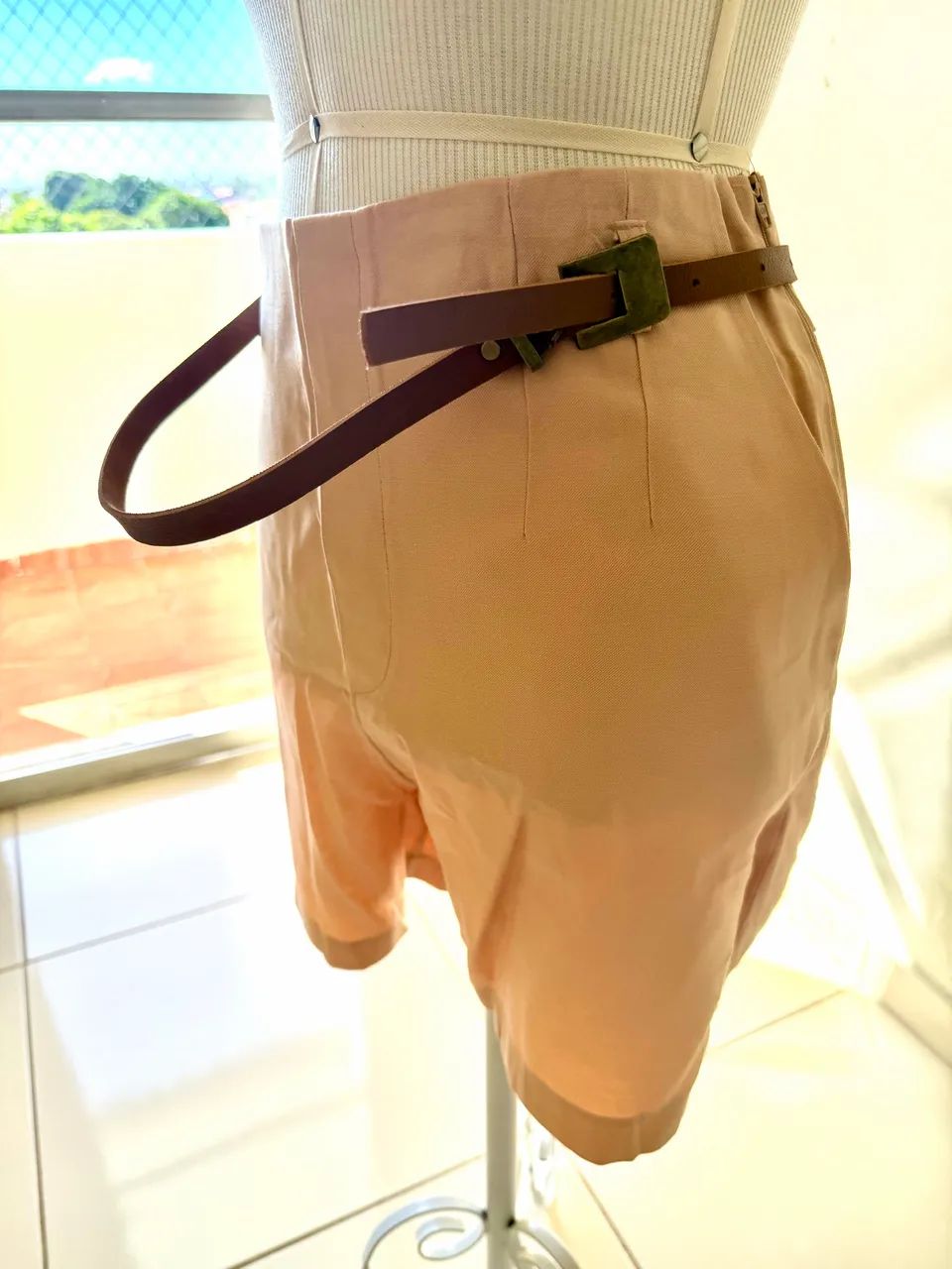 Short com cinto - Foto 2
