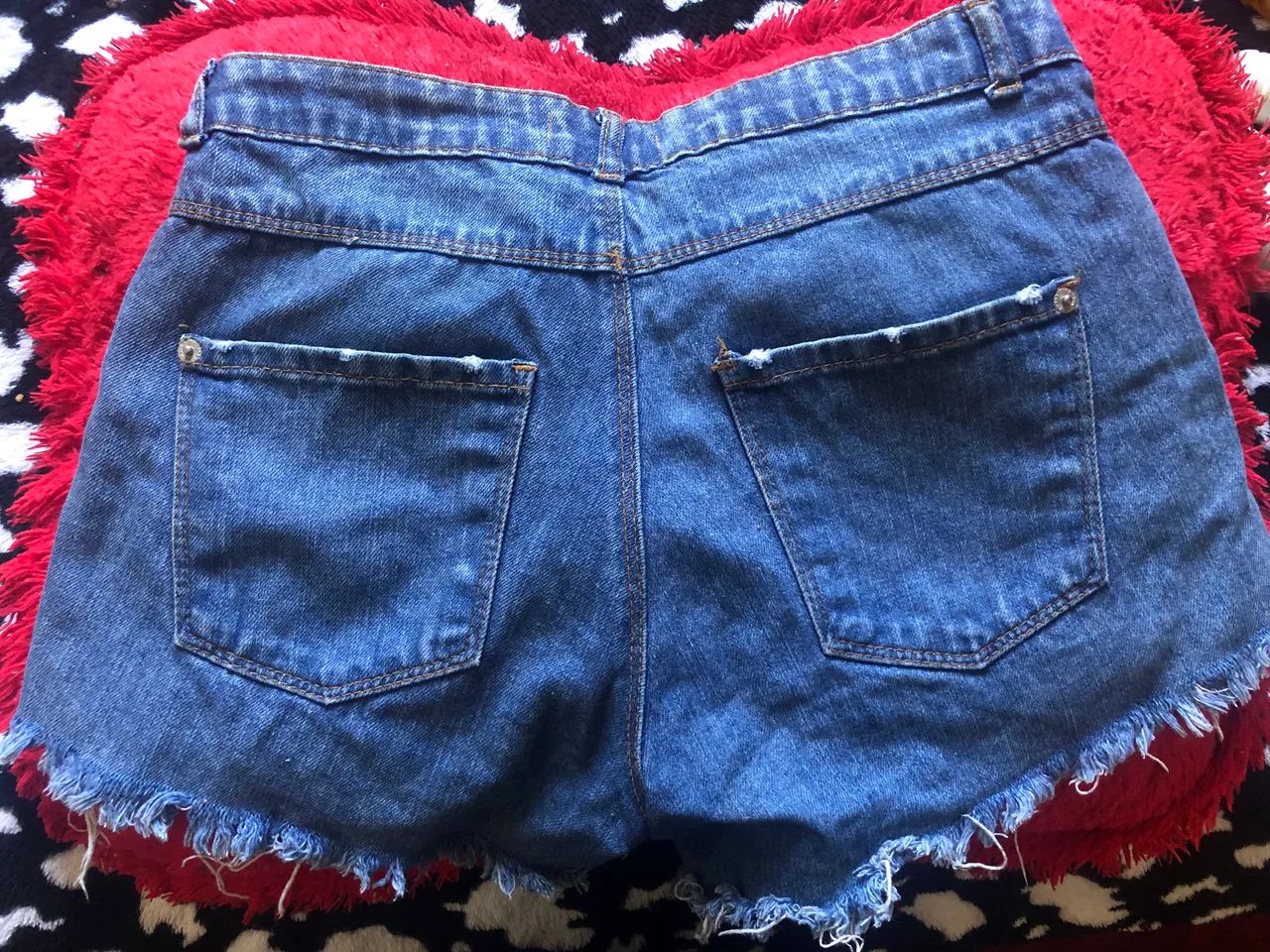 Short jeans florido - Foto 2