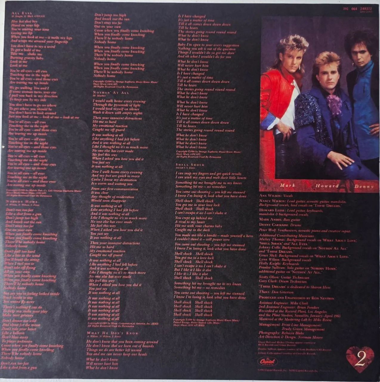 Disco de vinil (LP) Heart - Heart - Foto 5