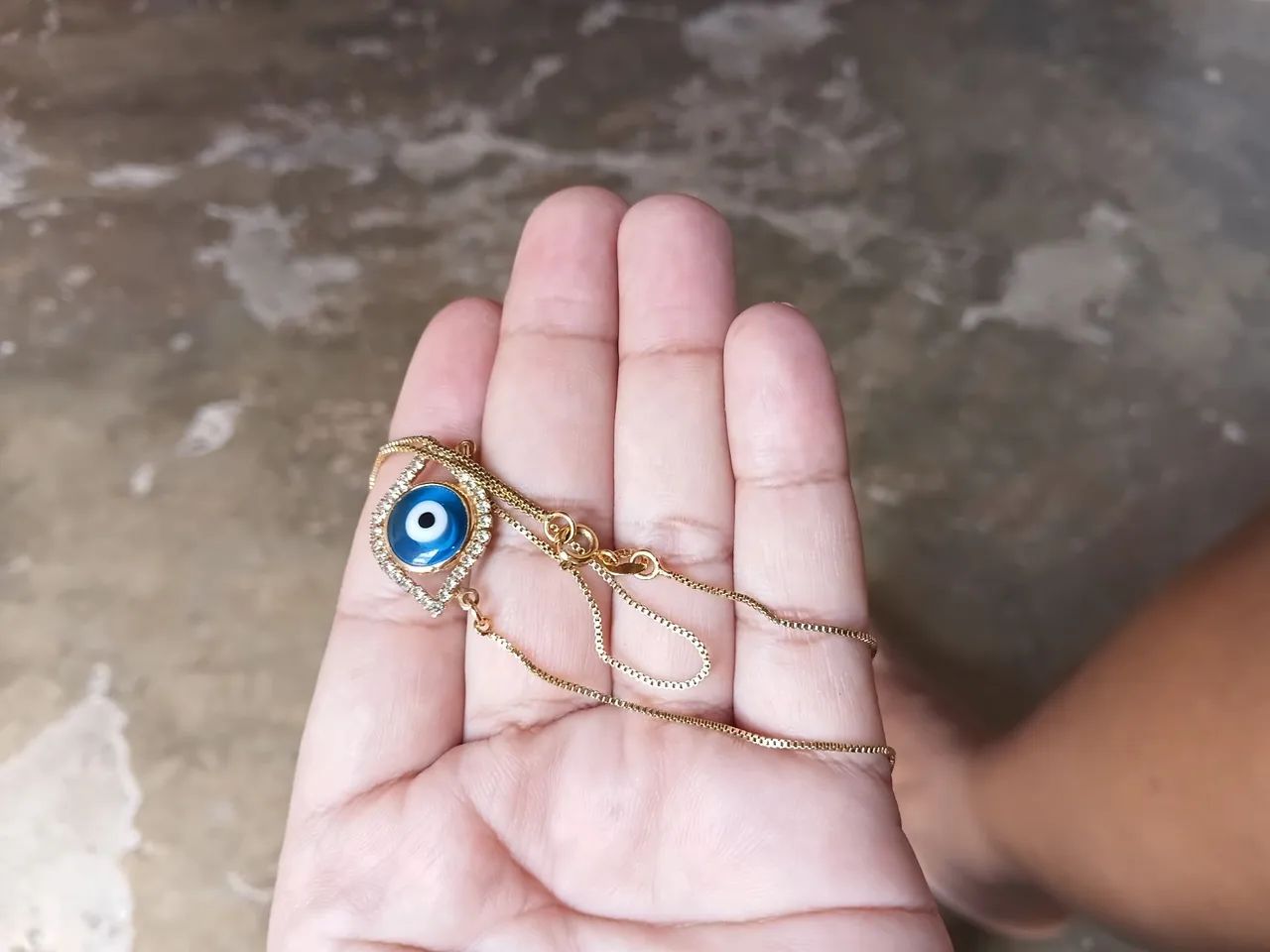 Colar banhado a ouro 18 k - Foto 2