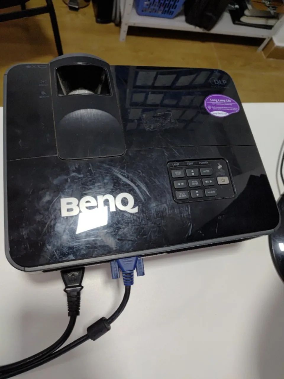 Projetor BENQ MS502 usado, em perfeito funcionamento, cabos de dados e energia inclusos. - Foto 3