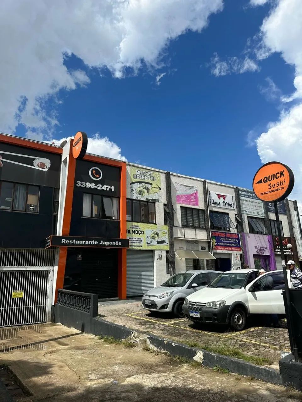 Studio mobiliado com ar condicionado 