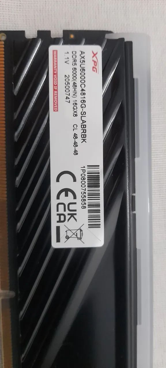 Memória ddr5 16G 6000Mhz - Foto 2