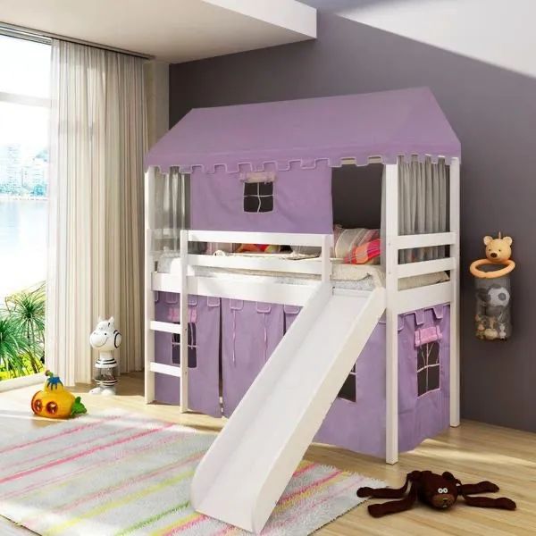 Cama de solteiro com escorregador  - Foto 4
