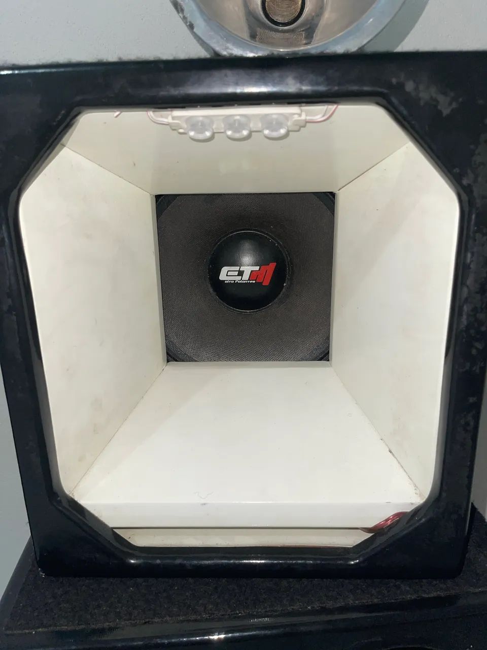 Caixa bob com médio de 8 polegadas ETM e corneta selenium D20 8ohms  - Foto 4