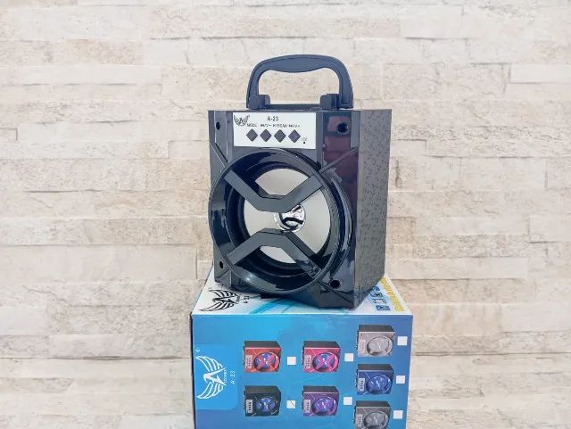 Caixa de Som Bluetooth Potente Radio Fm Recarregável415986178411079683