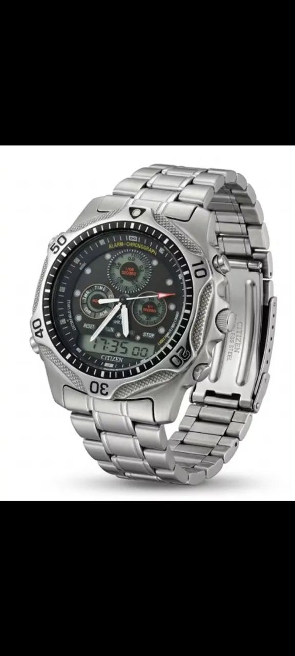 Relógio Citizen Combo C410 Série Prata ? 