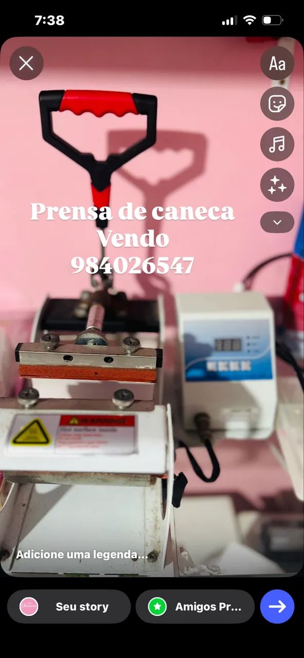 Prensa de caneca