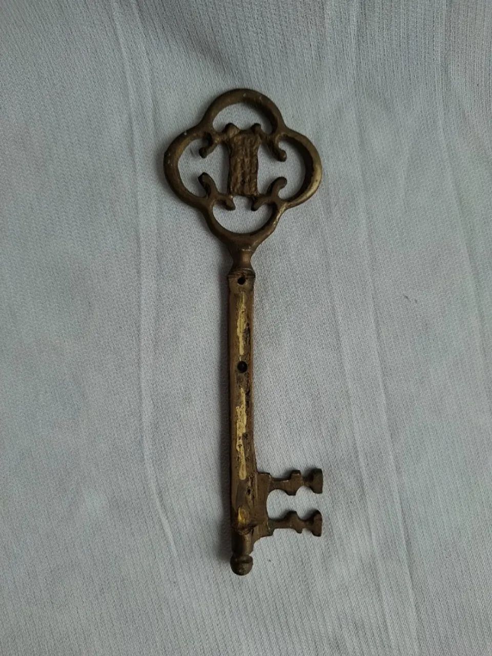 Chave decorativa de latão  - Foto 4