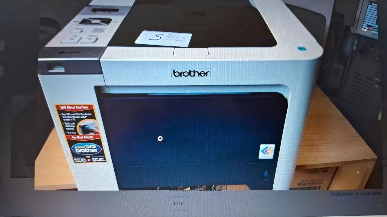Impressora Multifuncional Brother com falha. - Foto 2
