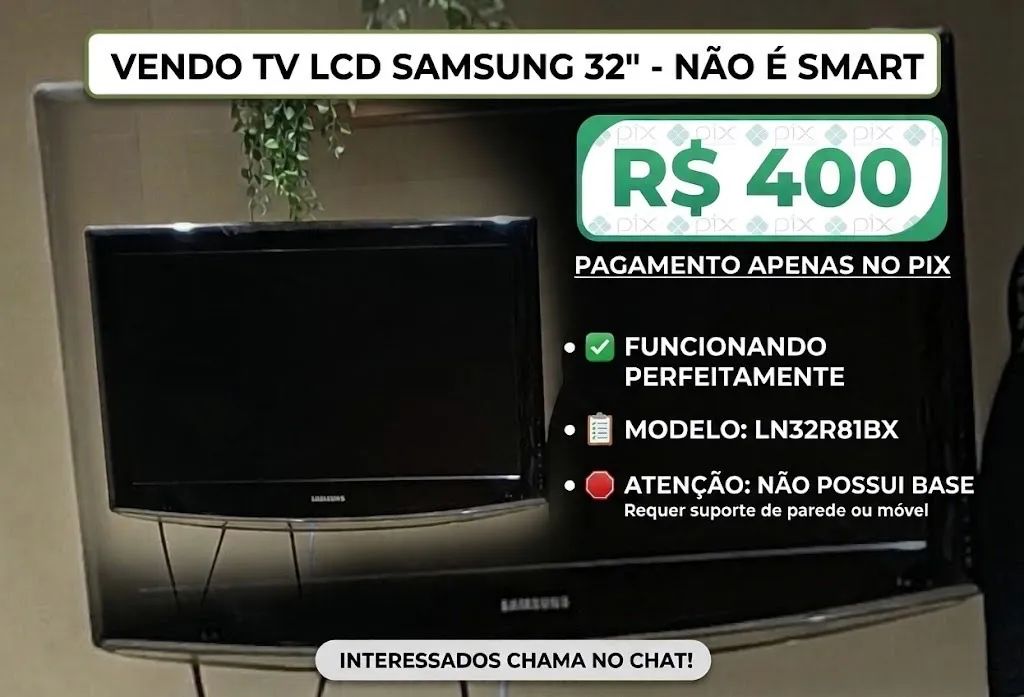TV LCD Samsung 32?