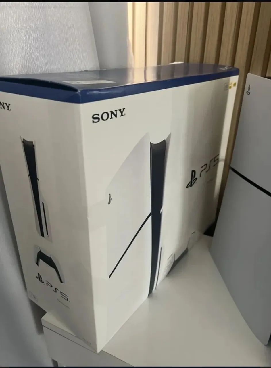 Ps5 slim com leitor* - Foto 3