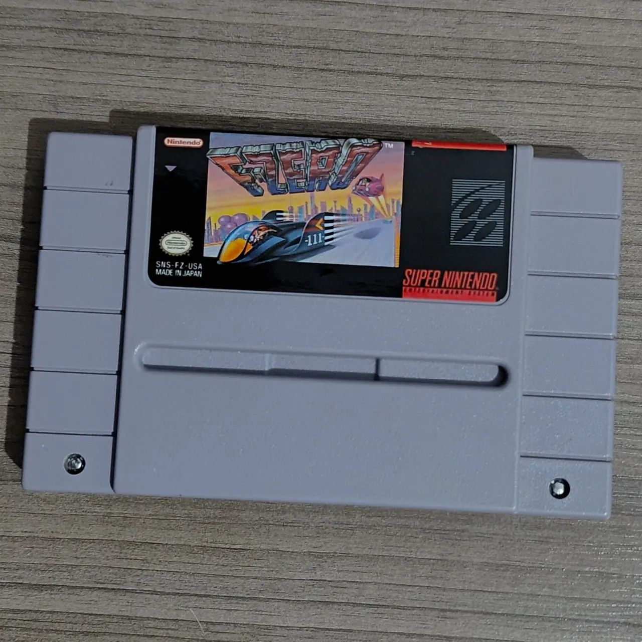 F-Zero Original- Super Nintendo (SNES) - Cartucho