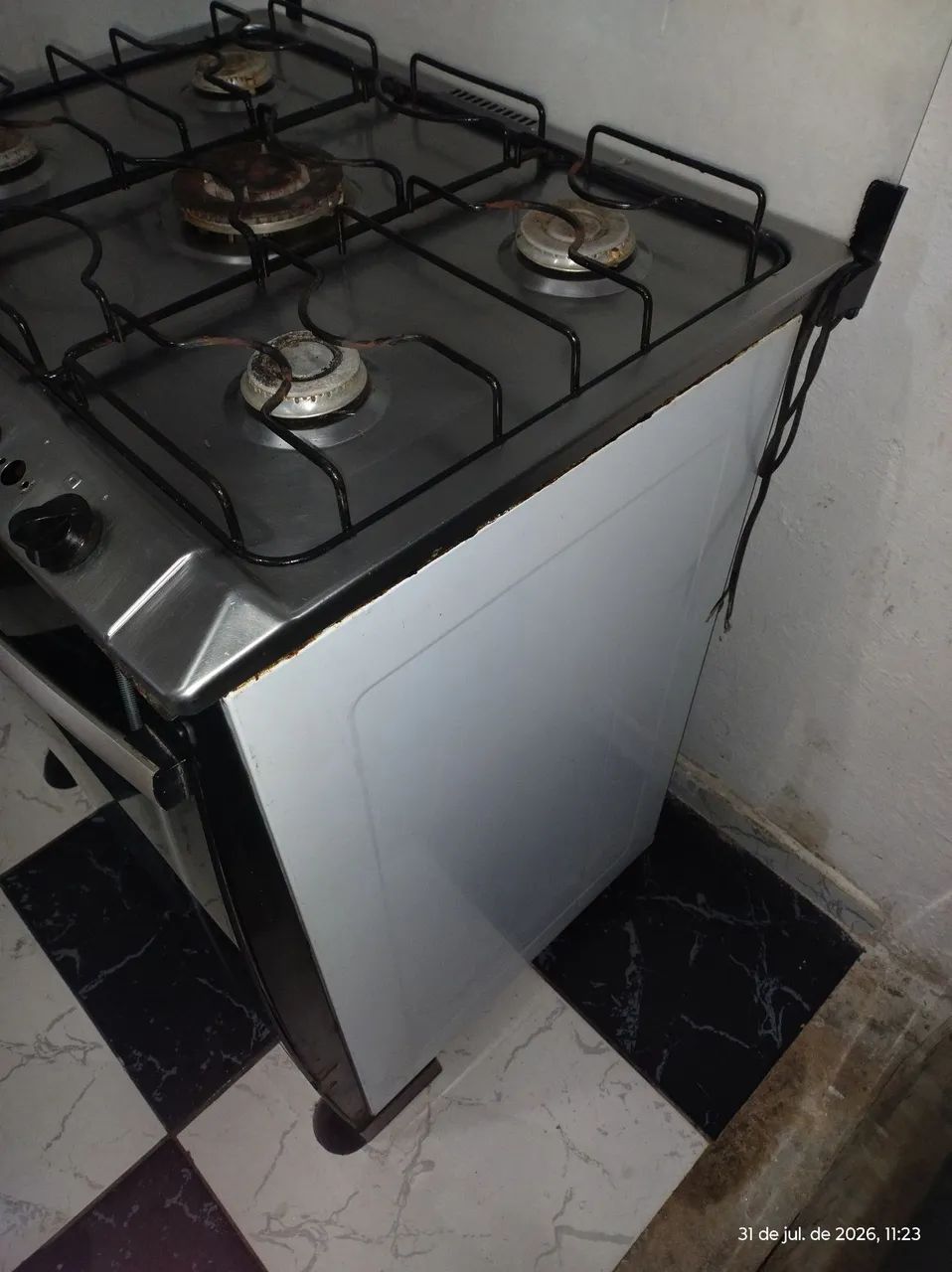 Fogão usado funcionando perfeitamente  - Foto 4