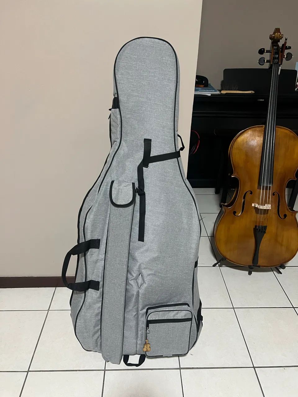 Violoncelo de Madeira Maciça - Foto 4