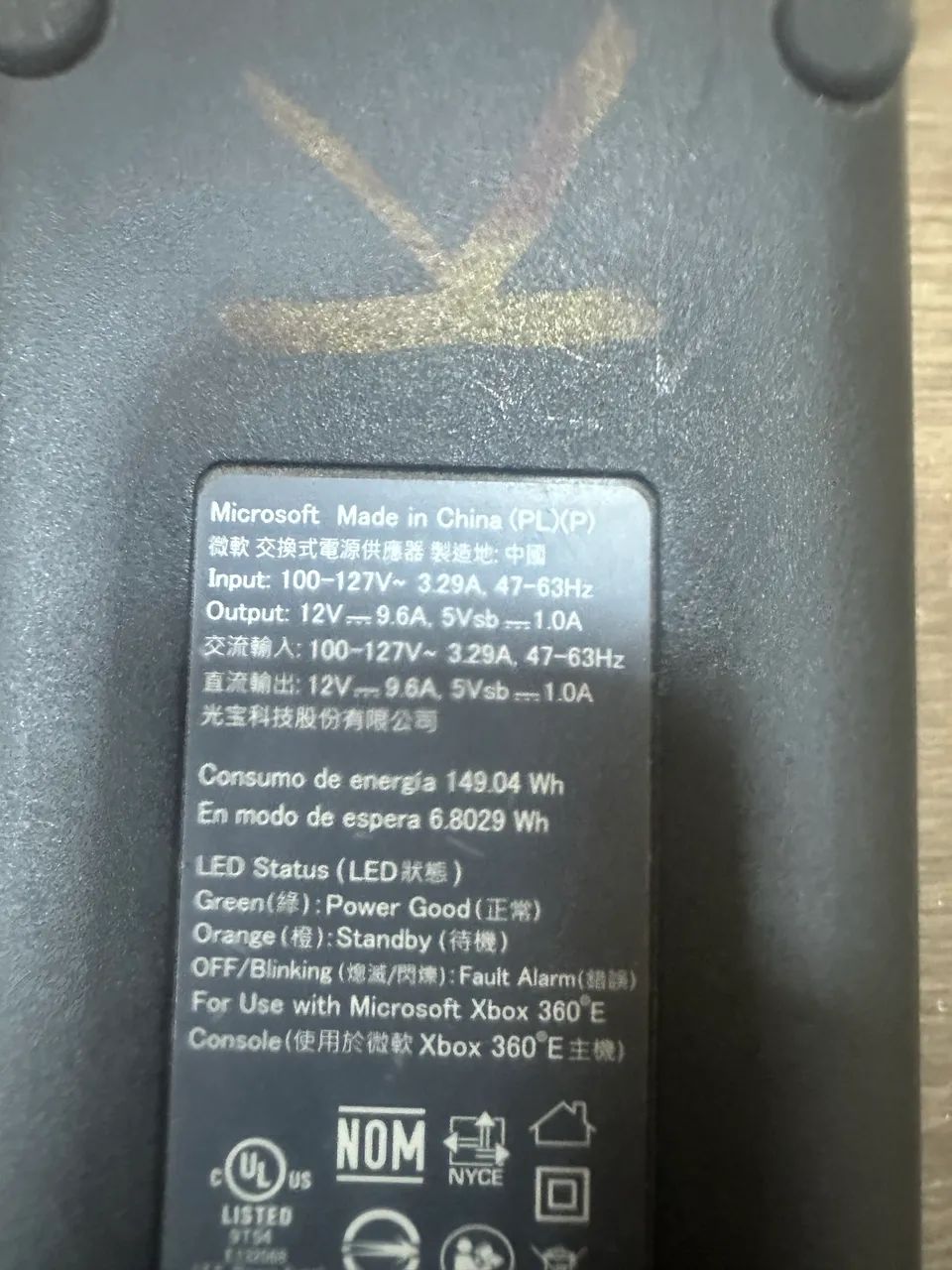 Fonte Original Xbox 360 Super Slim 1 Pino - Foto 2