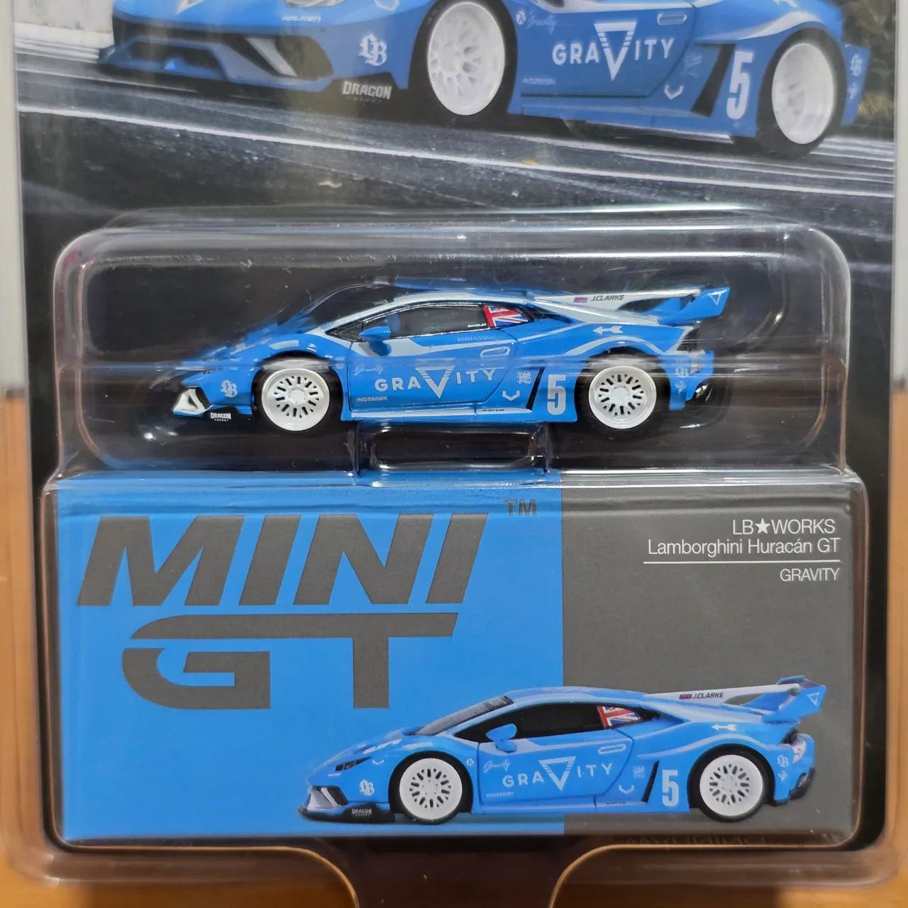 MINI GT LB★WORKS Lamborghini Huracan Usado) Miniatura Mini GT 1:64 LB WORKS Lamborghini Huracan