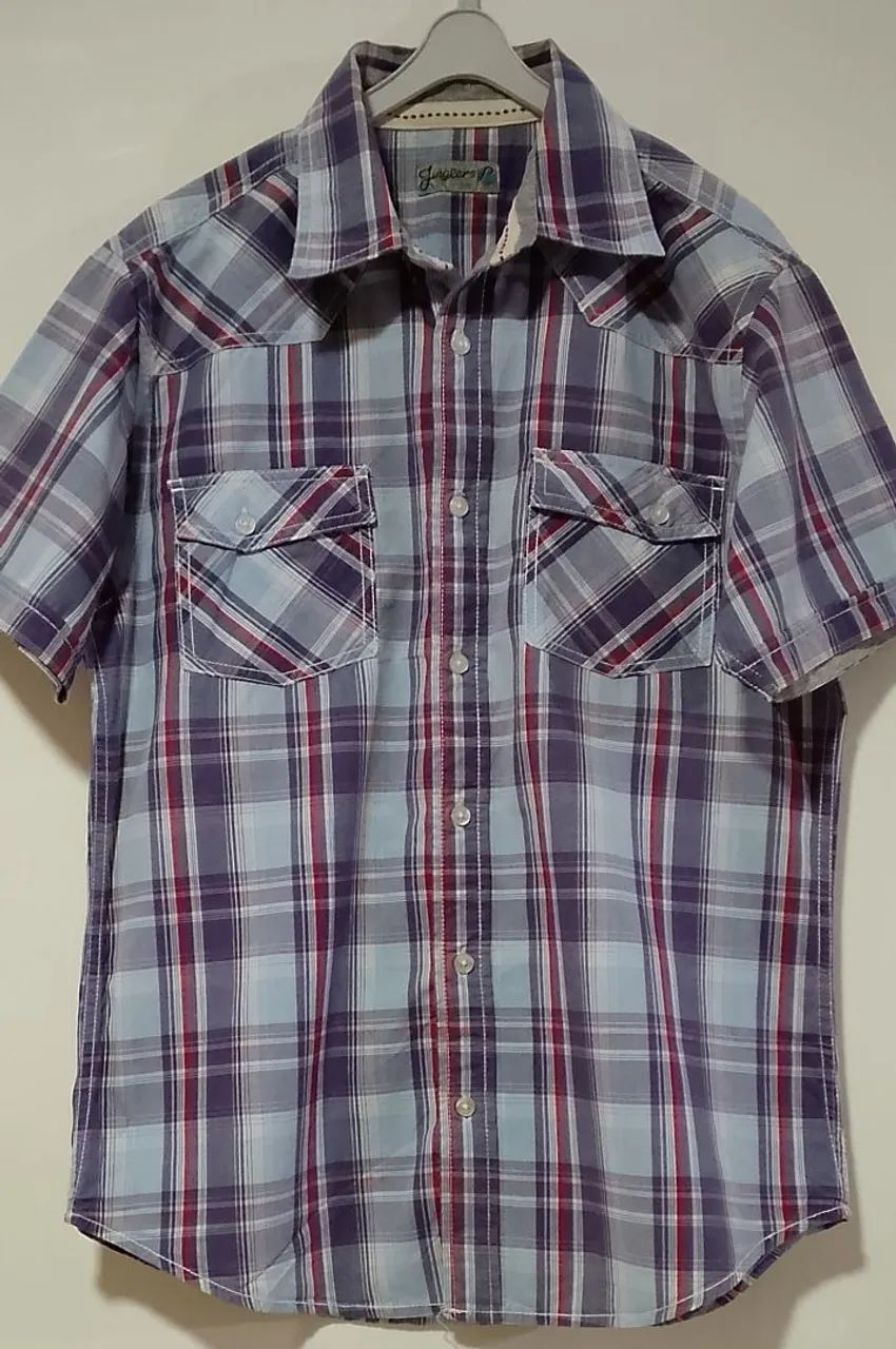 Camisas de botão, tamanho P - Foto 5