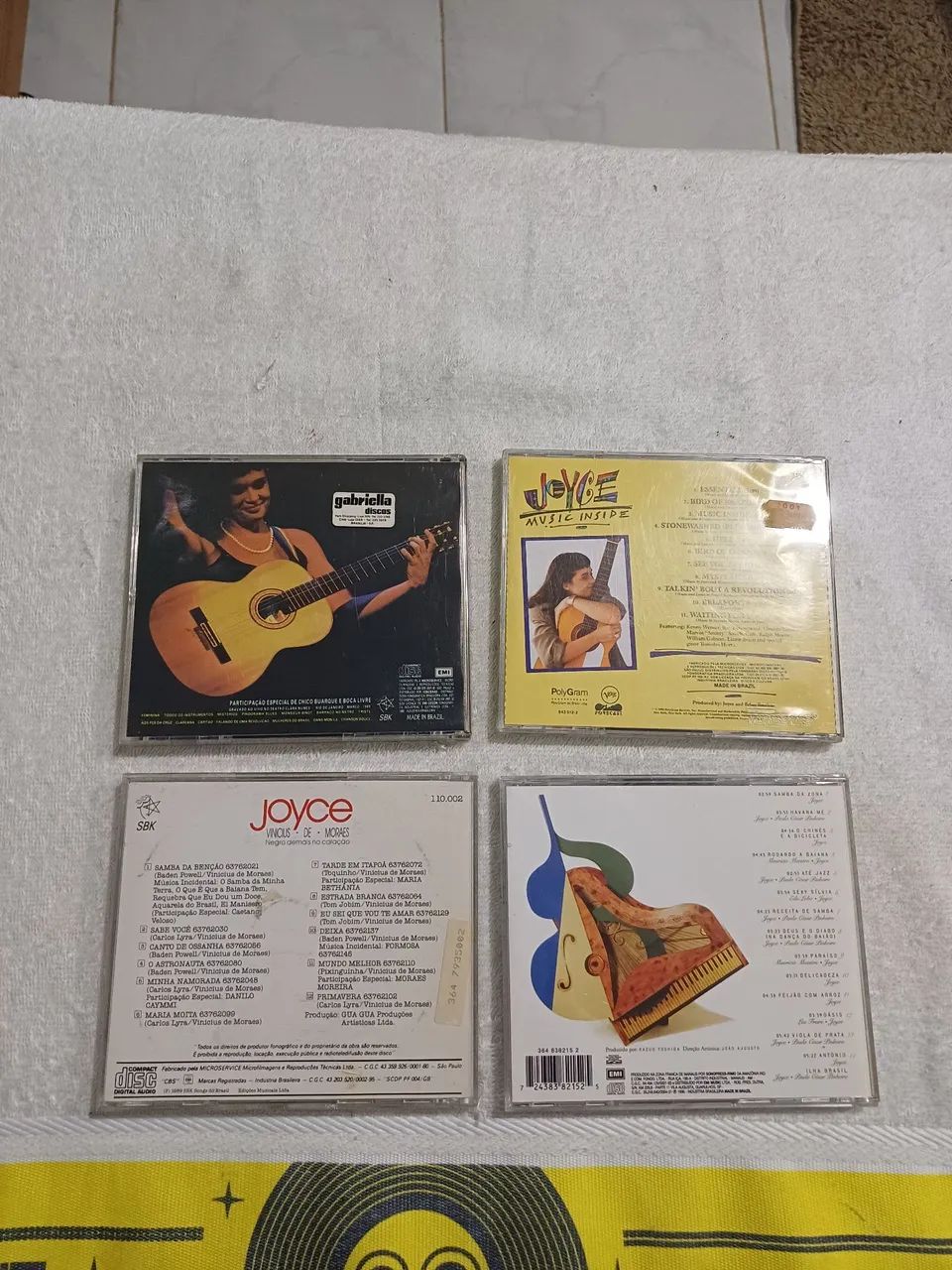 04 CDs originais da cantora Joyce - Foto 2