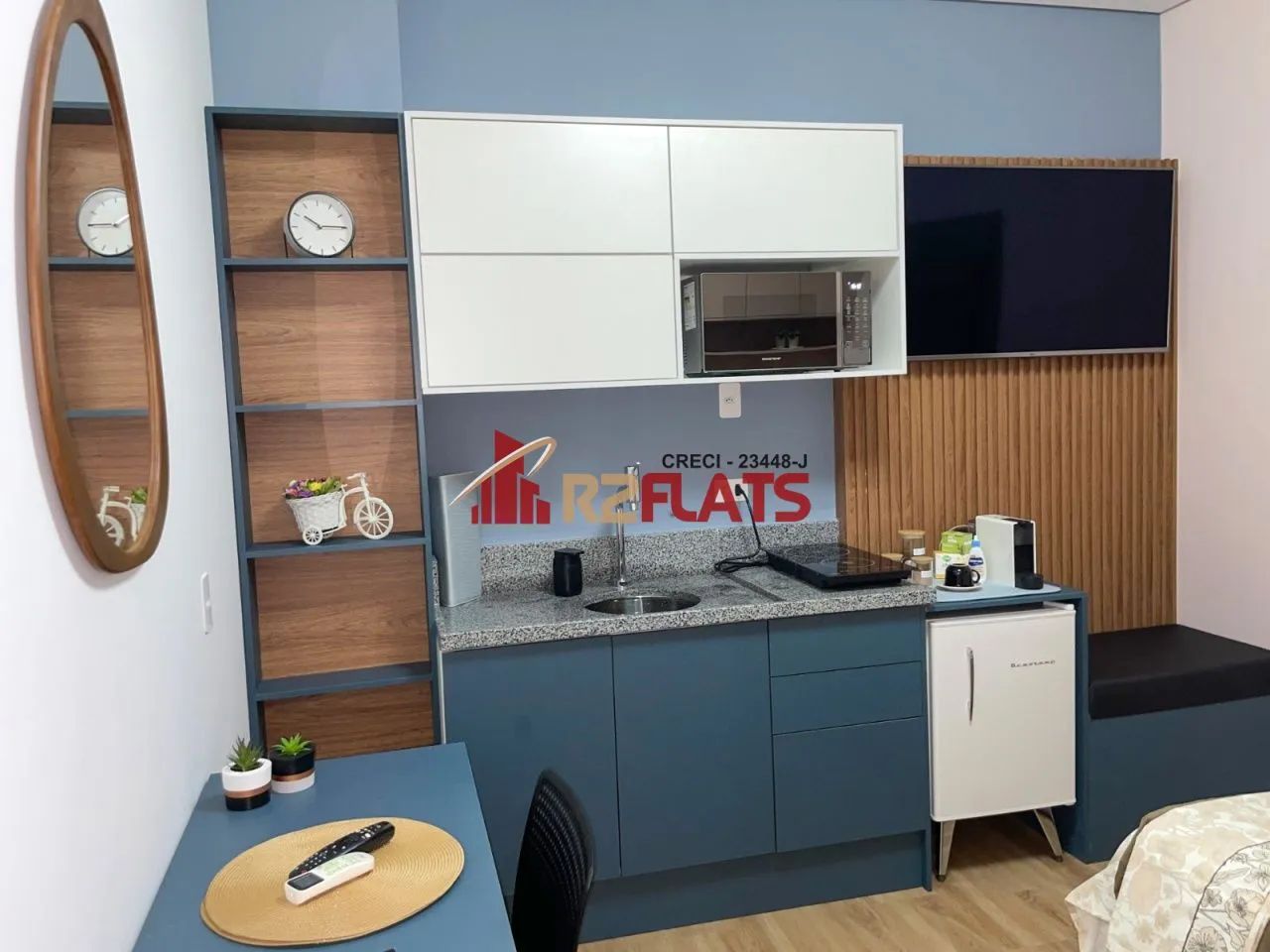 Studio com ótimo preço no bairro Chácara Santo Antônio. Confira!