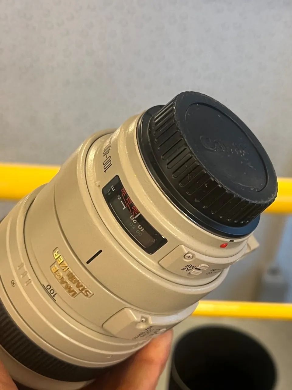 Lente Canon 100-400mm F/4.5-5.6l Is Usm Canon Ef Branco (Usado) OFERTA - Foto 5