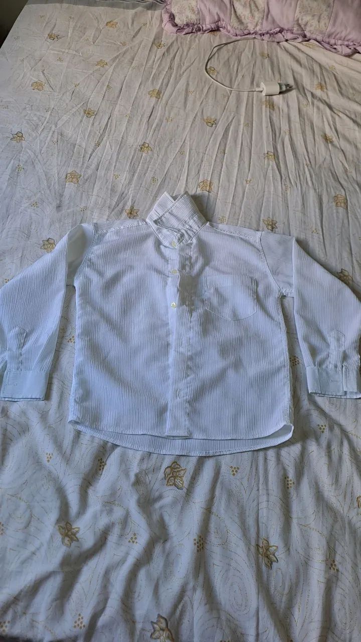 Camisa social infantil 