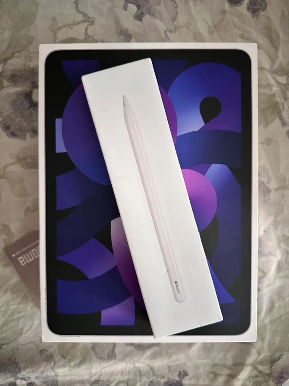 iPad Air 5ª Geração 256GB Lilás + Apple Pencil 2 - Completo na