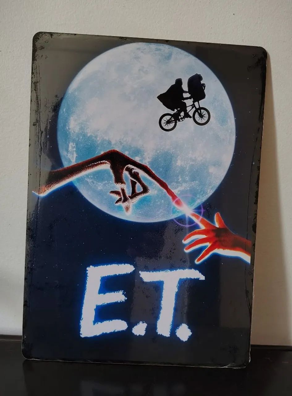 placa decorativa filme e.t. - Foto 2
