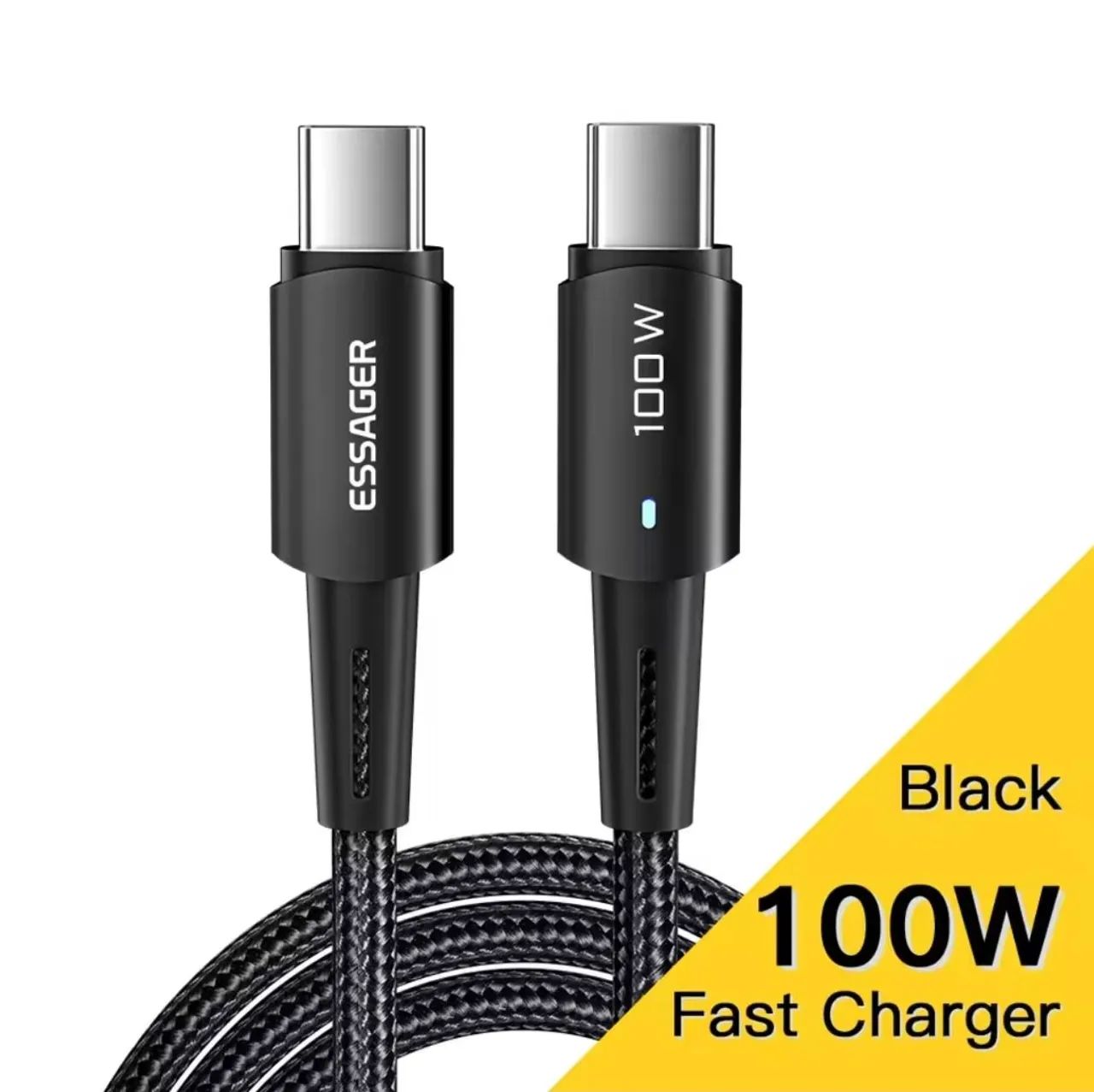 Cabo USB-C Essager 100w com 2 metros  - Foto 3