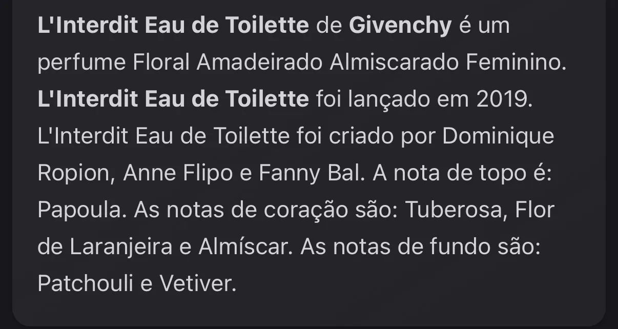 Perfume Linterdit GIVENCHY - venda ou (troca a depender do perfume)  - Foto 4