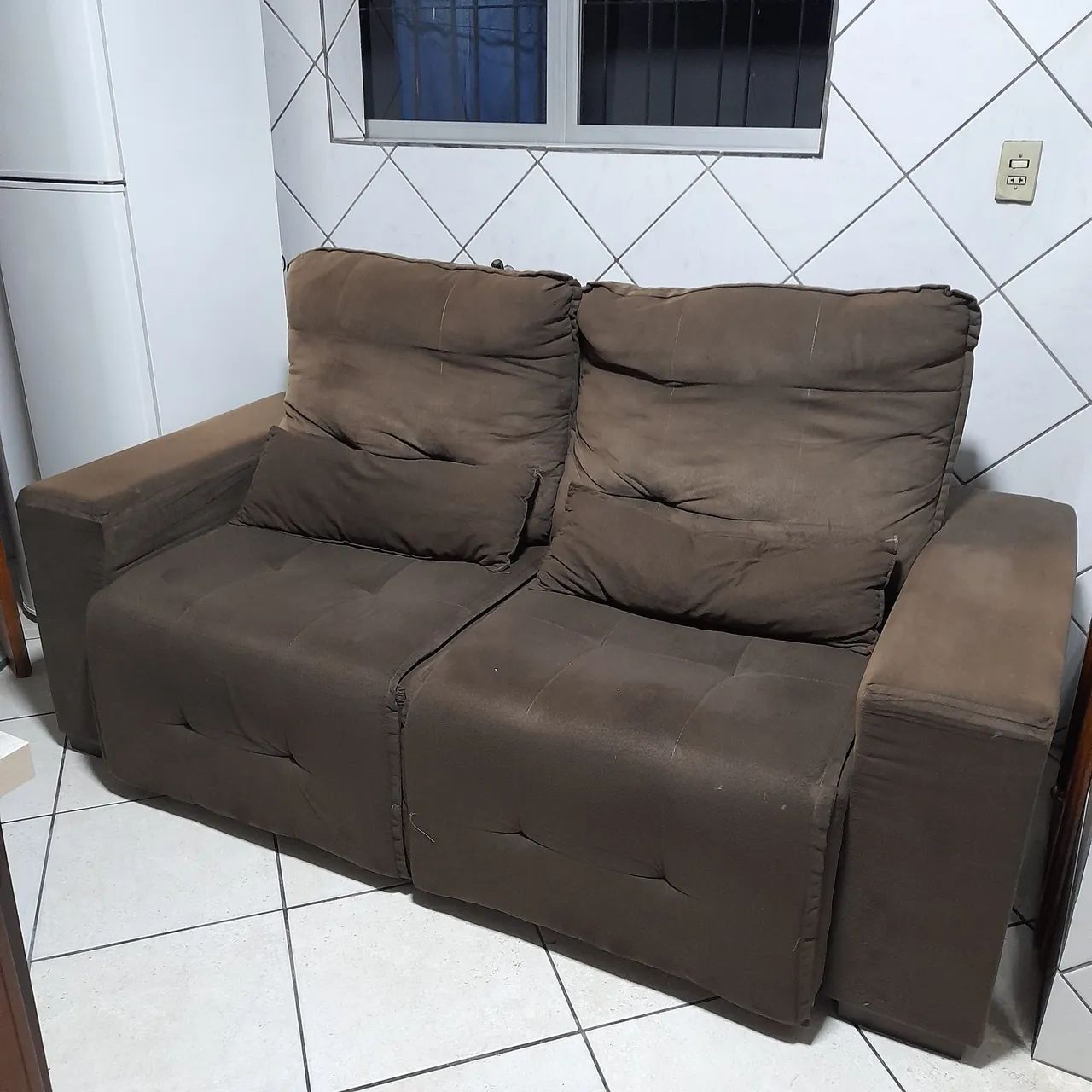 Sofa retratil 2 lugares