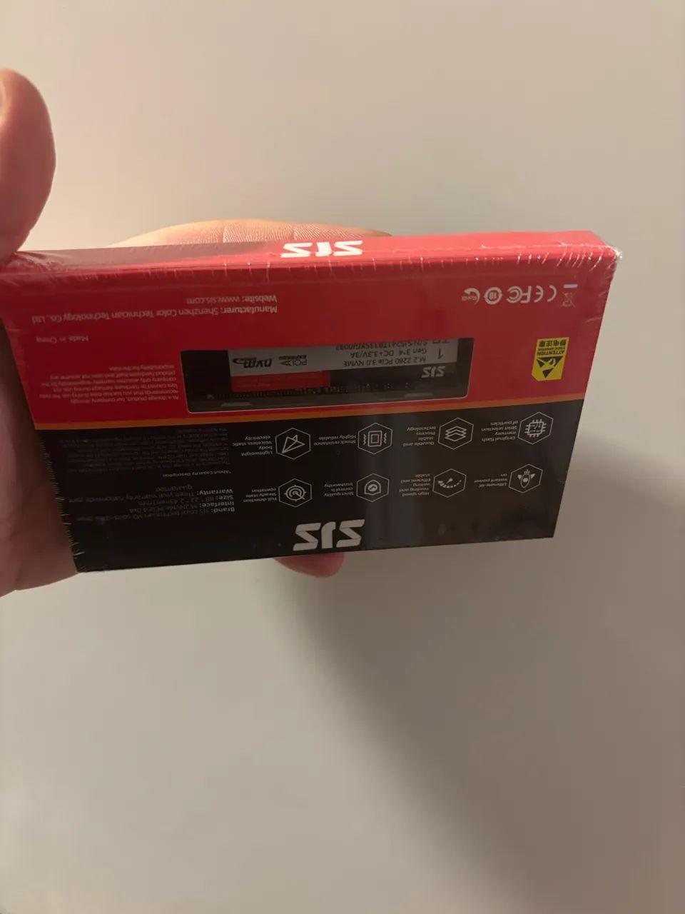 SSD NVME M.2 1TB (NOVO, ORIGINAL E LACRADO)