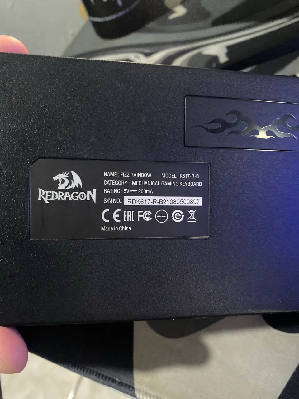 Teclado mecânico Redragon Fizz - Foto 2