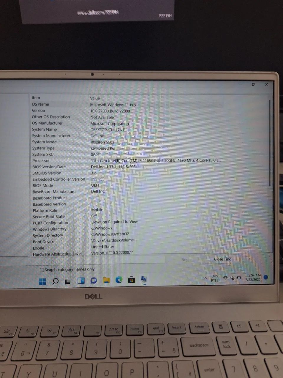 Dell Inspiron 5502 i7 8GB - Foto 4