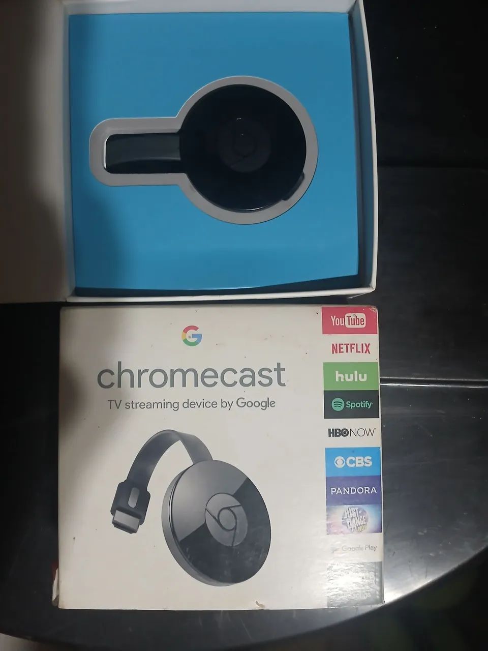 Chromecast TV streaming devido by Google Novo  - Foto 2