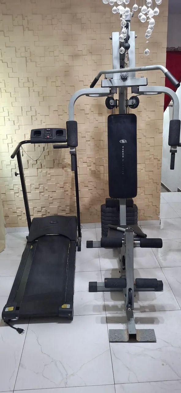 Equipamento de academia
