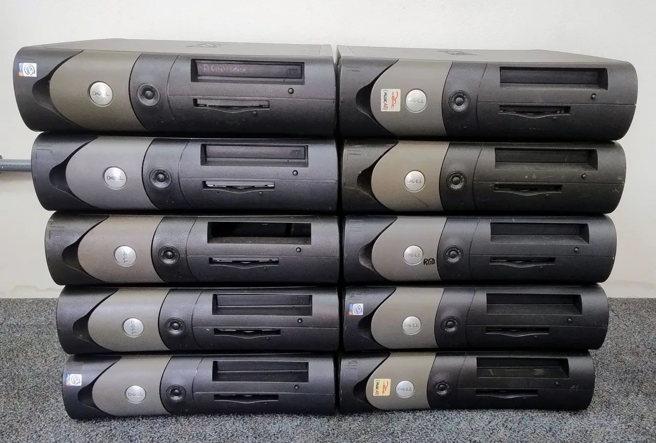 COMPUTADOR PENTIUM 4 - DELL OPTIPLEX GX260 - WINDOWS XP - SÓ CPU/GABINETE - Foto 2