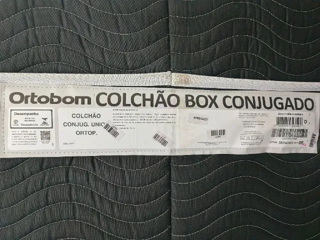Cama Box Casal Conjugada Seminova Ortobom - Foto 4