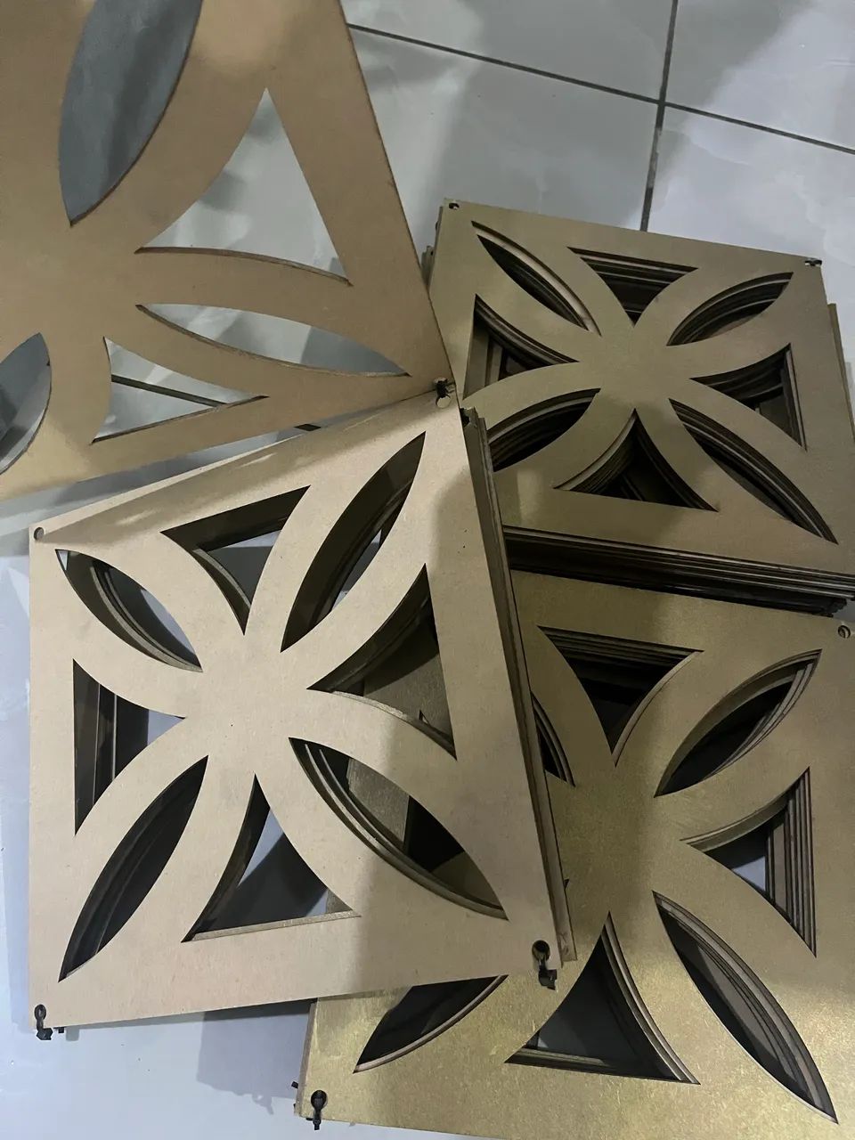 Vendo módulos para divisoria em mdf - Foto 2
