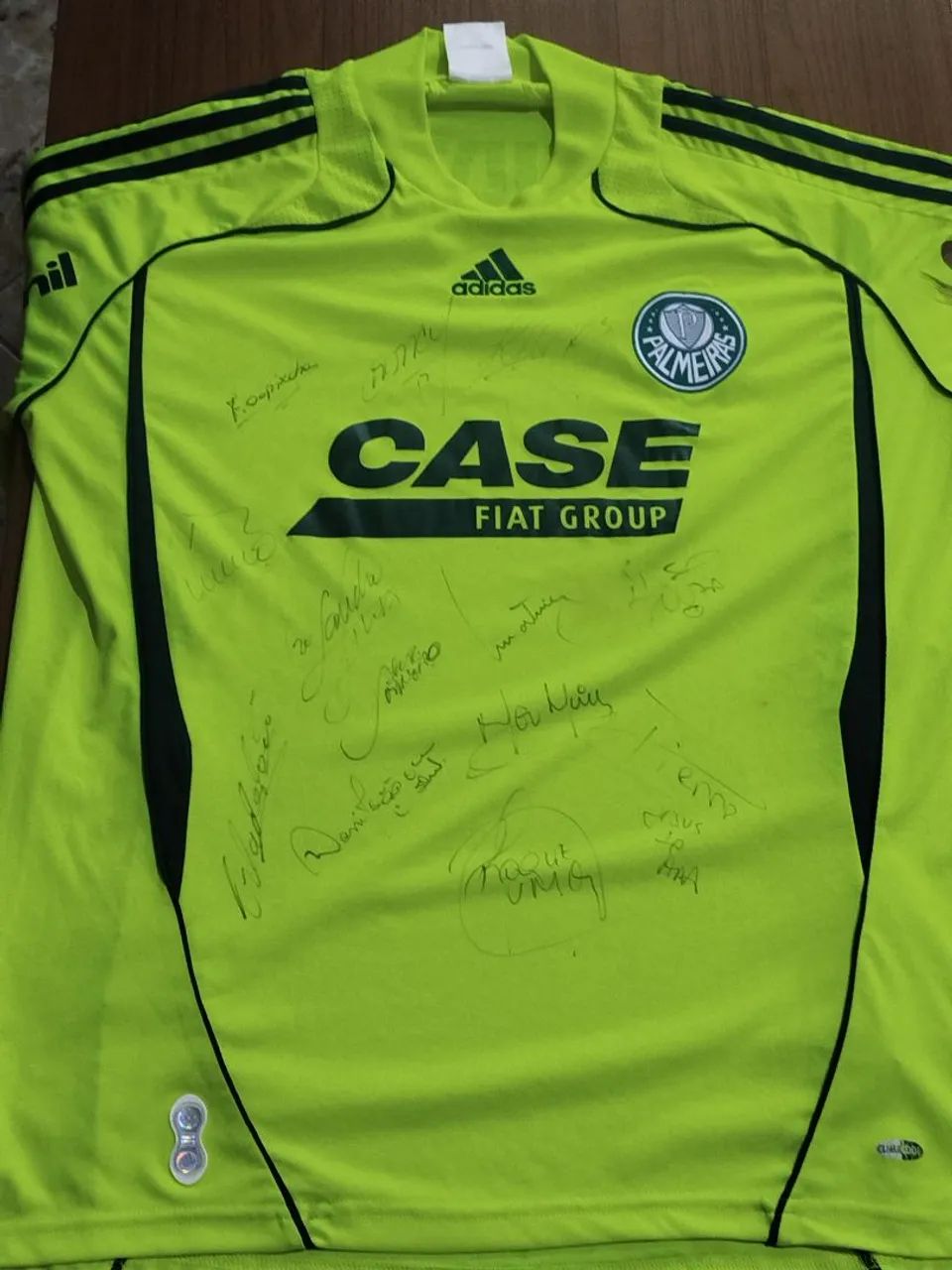 Camisa autografada  do Palmeiras 2008 - Foto 5
