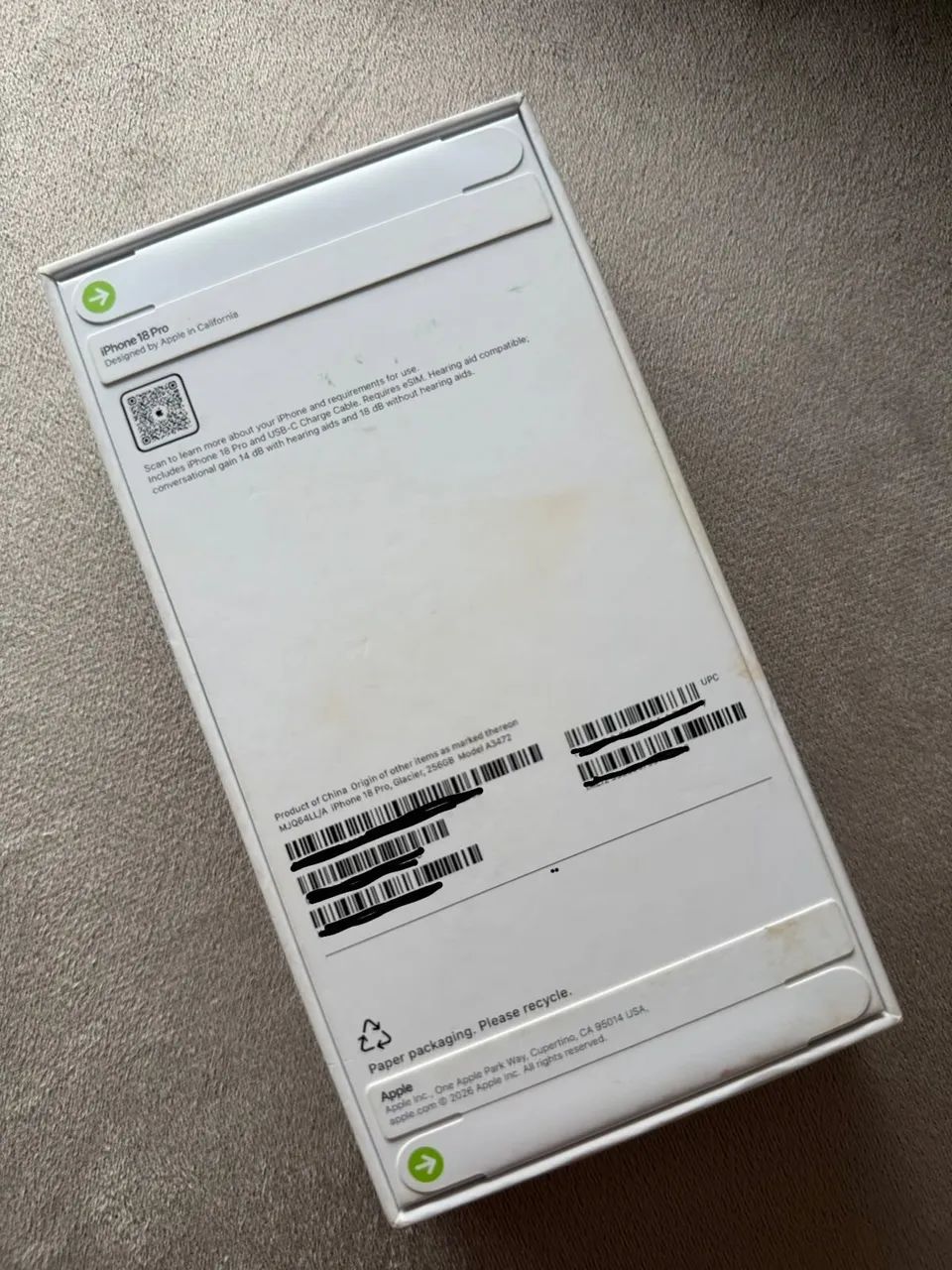 iPhone 18 Pro 256G Glacial - Foto 3