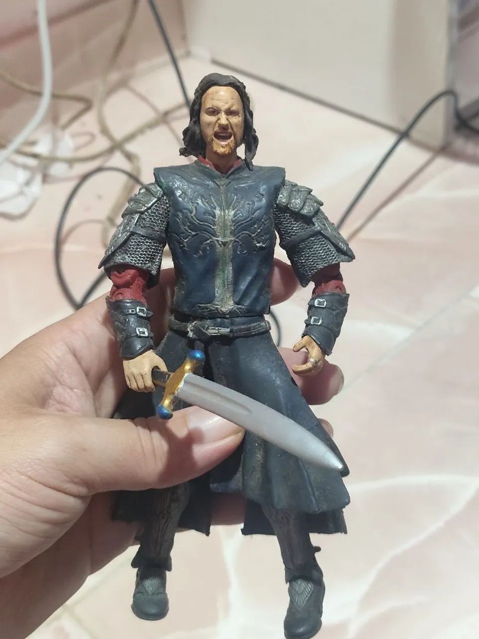 Bonecos Boromir da Toybiz. - Foto 3