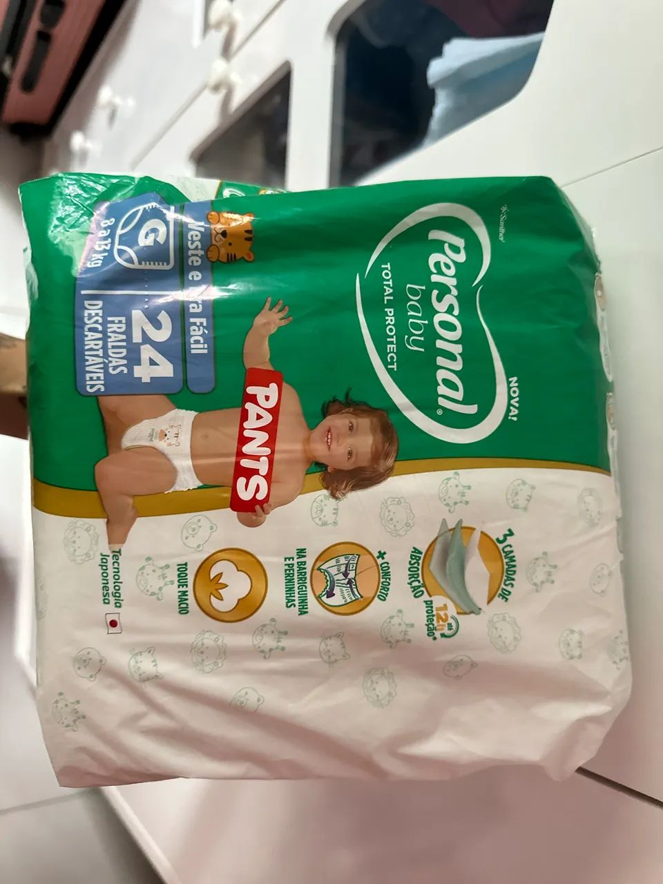 Fralda para bebê 