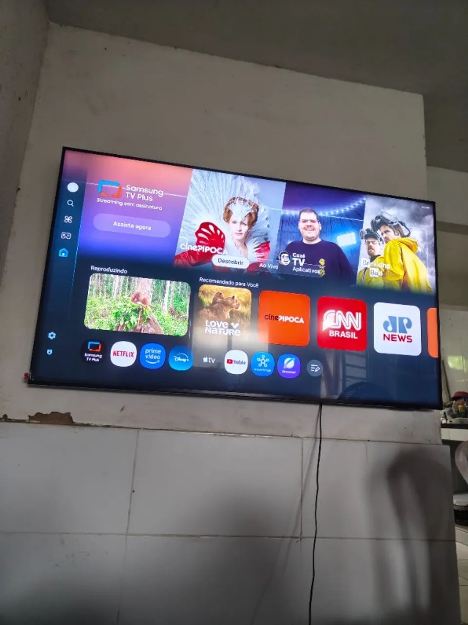 Tv Samsung smart 65 polegadas 4k cristal  - Foto 2