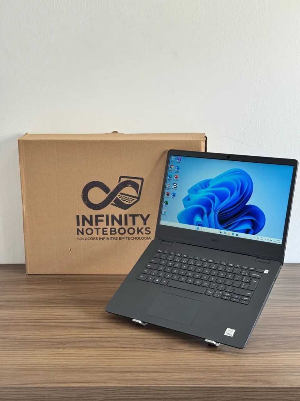 NOTEBOOK DELL I3-10ª, 8GB RAM, SSD 128GB e HD 1000GB, Entrego